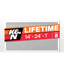 画像をギャラリービューアに読み込む, K&amp;N HVAC Filter 14 X 24 X 1 Merv 8