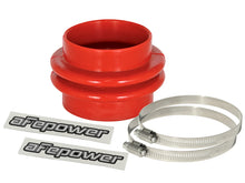 画像をギャラリービューアに読み込む, aFe Magnum FORCE Intake Coupling Kit (3-1/8 IN ID to 3 IN ID x 2-3/4 IN L) Straight Coupler - Red
