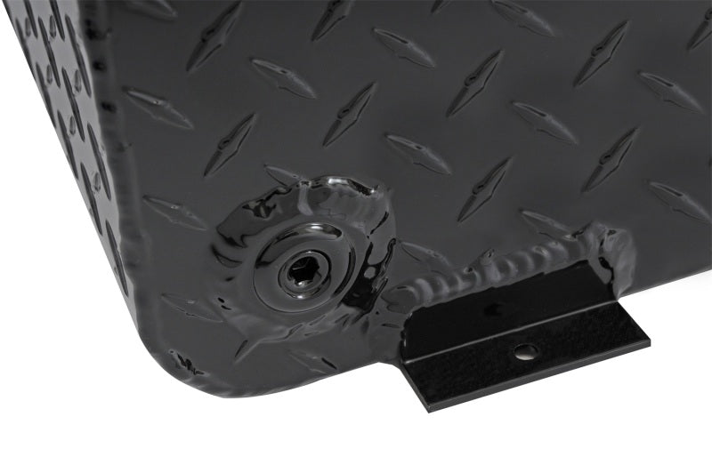 Dee Zee Universal Tanks - Wedge Rectangle Black Tread Aluminum
