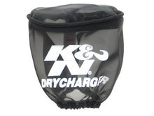 画像をギャラリービューアに読み込む, K&amp;N Drycharger Air Filter Wrap - Oval Straight - Black