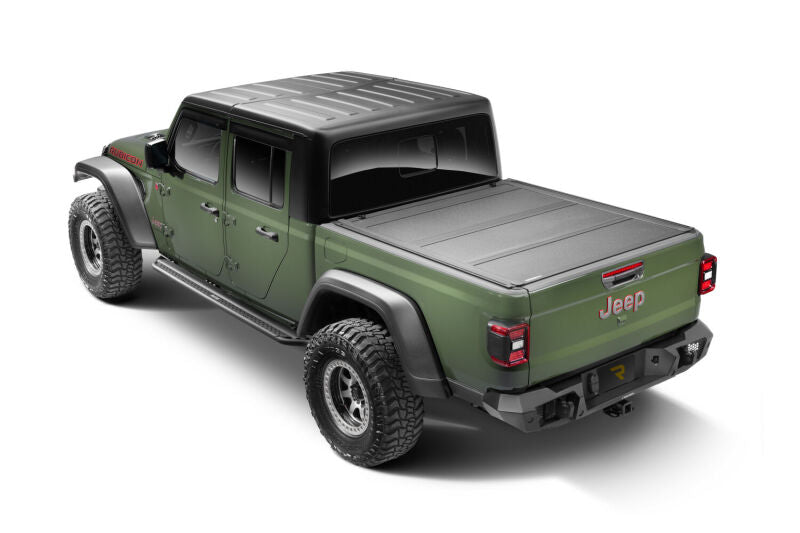 Go Rhino 20-26 Jeep Gladiator JT Crew Cab Trailline Rear Full Width Bumper - Tex. Blk