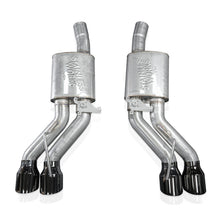 画像をギャラリービューアに読み込む, Stainless Works 22-25 Cadillac CT5-V Blackwing Axle Back Exhaust - Black Chrome Tips