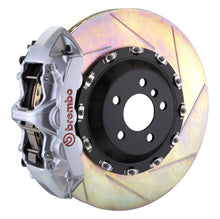 画像をギャラリービューアに読み込む, Brembo 03-13 Flying Spur Front GT BBK 6 Piston Cast 411x34 2pc Rotor Slotted Type1 -Silver