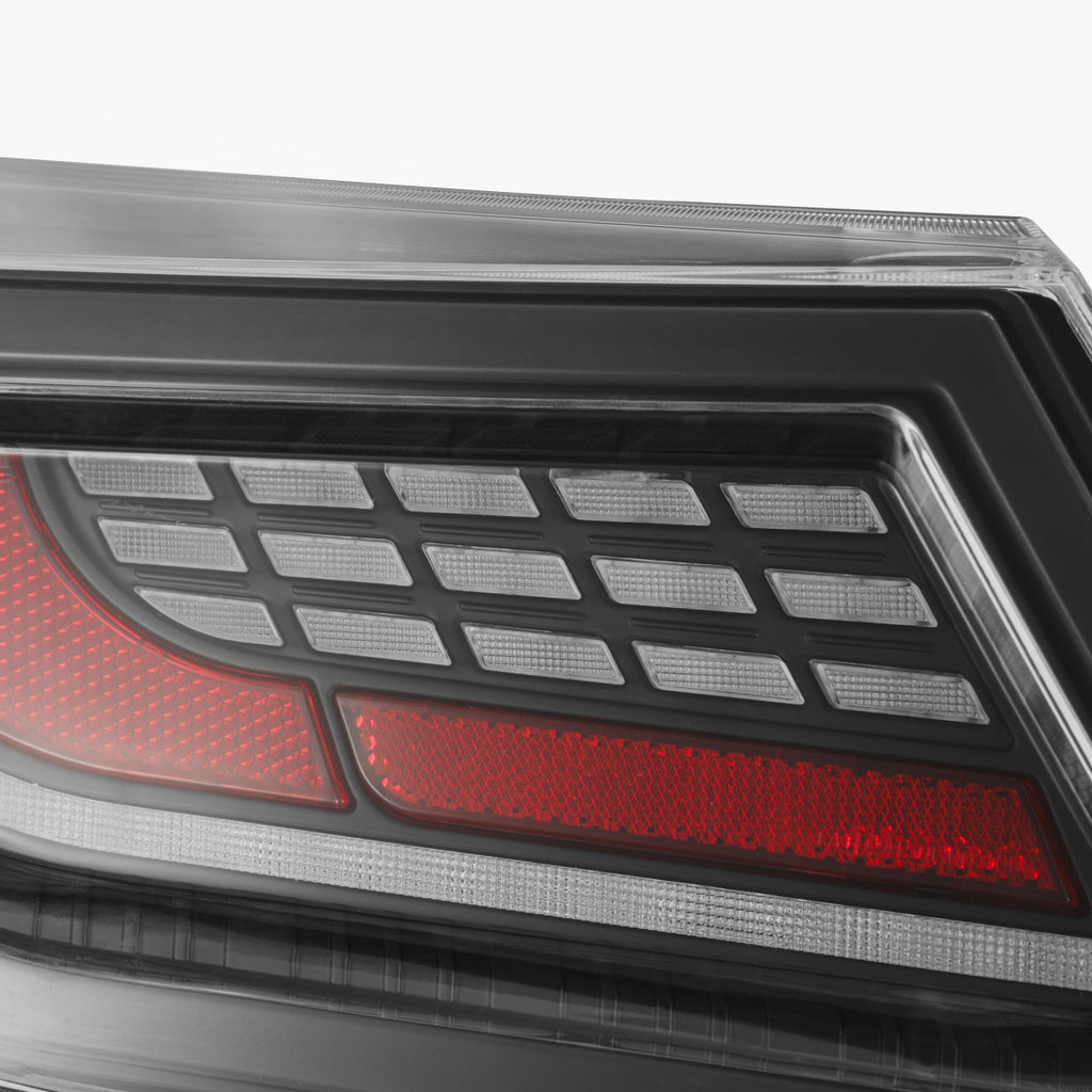 AlphaRex 22-24 Toyota GR86 LUXX LED Taillights Alpha-Black