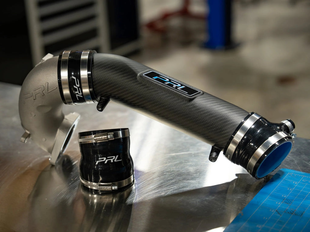PRL Motorsports 2022- Honda Civic Type-R FL5 Matte Carbon Fiber Turbocharger Inlet Pipe Kit