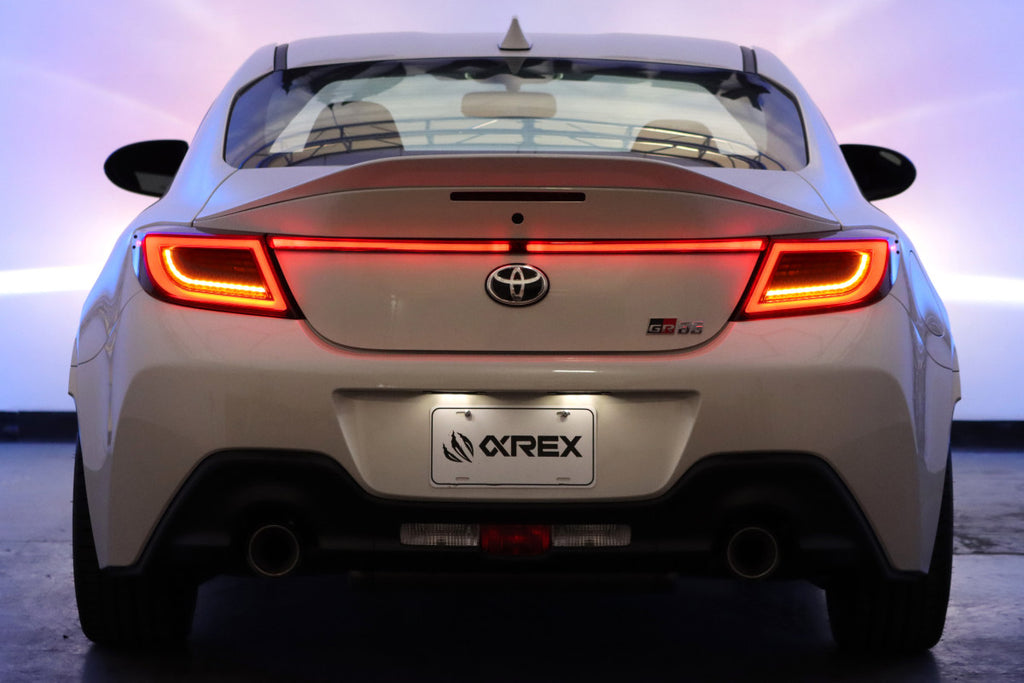 AlphaRex 22-24 Toyota GR86 LUXX LED Trunk Center Light Vivid Red