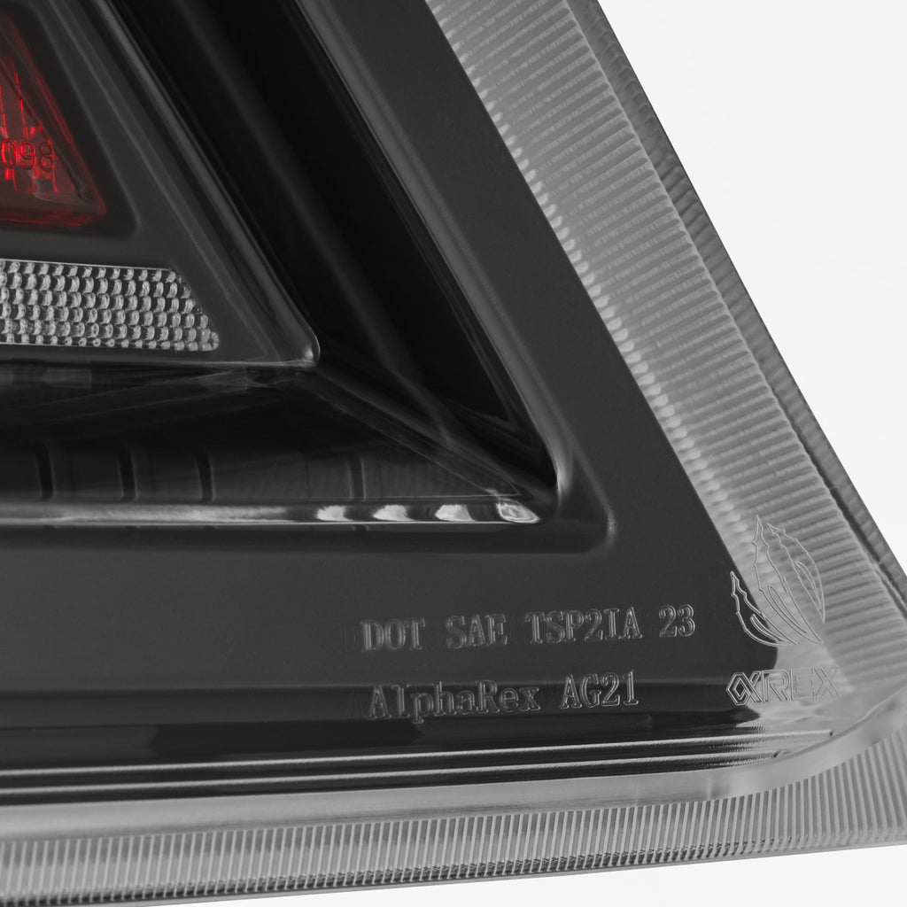 AlphaRex 22-24 Toyota GR86 LUXX LED Taillights Alpha-Black