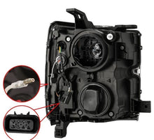 画像をギャラリービューアに読み込む, AlphaRex 15-19 Chevy Silverado 2500/3500 LUXX-Series Proj. Headlights Chrome w/Actv SeqSig &amp; DRL