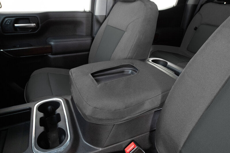 Covercraft 21-24 Toyota Sienna Endura PrecisionFit Custom Front Row Seat Covers - Silver/Charcoal
