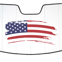 画像をギャラリービューアに読み込む, Covercraft 26- Jeep Cherokee American Flag UVS100 Premier Custom Sunscreen