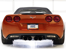 画像をギャラリービューアに読み込む, AWE Tuning 05-07 C6 Chevrolet Corvette 6.0L Track Edition Axle-Back Exhaust w/ Diamond Black Tips