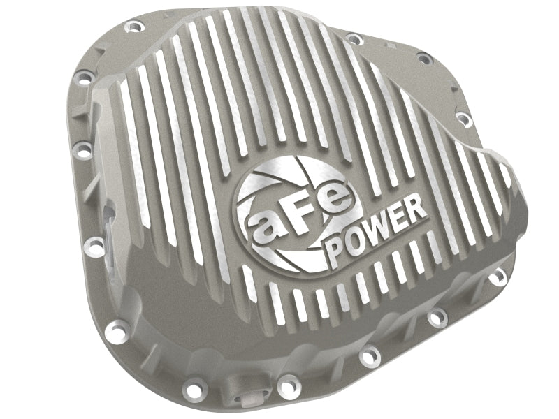 aFe POWER Street Series Rear Diff Cover Raw w/ Machined Fins Ford F-250/350 23-26 (Sterling 11.6)