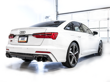 画像をギャラリービューアに読み込む, AWE Tuning 19-23 Audi C8 S6/S7 2.9T V6 AWD Touring Edition Exhaust - Diamond Black Tips