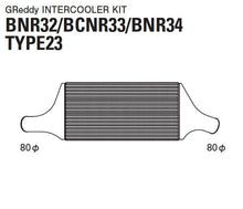 画像をギャラリービューアに読み込む, GReddy 89-02 Nissan Skyline BNR32/33/34 Intercooler Kit (Special Order)