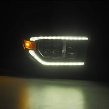 画像をギャラリービューアに読み込む, AlphaRex 07-13 Toyota Tundra / 08-17 Sequoia NOVA LED Proj HL Black w/Actv Light Seq. Sig + DRL