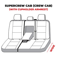 画像をギャラリービューアに読み込む, Covercraft 19-20 Ford F-250/ Carhartt SeatSaver Custom Second Row Seat Covers - Brown
