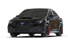 画像をギャラリービューアに読み込む, Rally Armor 22-26 Subaru WRX Red UR Mud Flap Altered Font White Logo