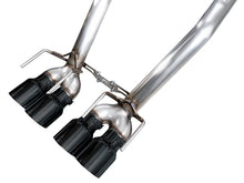 画像をギャラリービューアに読み込む, AWE Tuning 05-07 C6 Chevrolet Corvette 6.0L Track Edition Axle-Back Exhaust w/ Diamond Black Tips