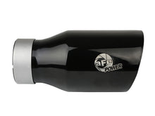 画像をギャラリービューアに読み込む, aFe MACH Force-Xp Universal Exhaust Tip 3 IN Inlet x 4-1/2 IN Outlet x 9 IN L- Black Tip