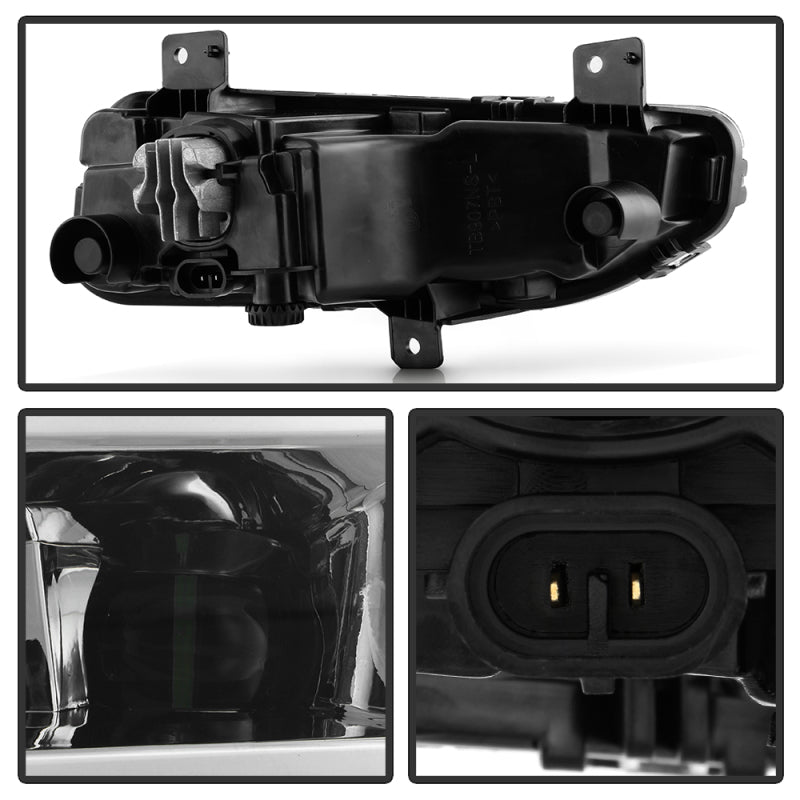 Spyder 22-24 Nissan Frontier Full LED OEM Fog Lights w/Switch (FL-NF22-LED-C)