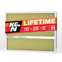 画像をギャラリービューアに読み込む, K&amp;N HVAC Filter 16 X 25 X 5 Merv 11