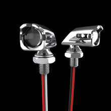 画像をギャラリービューアに読み込む, XK Glow Mini Turn Signal Front/Rear Chrome x4