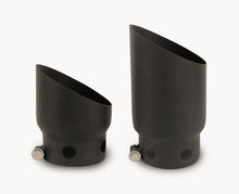 画像をギャラリービューアに読み込む, Go Rhino 08-16 Ford F-250/F-350 Super Duty Exhaust Tip - Black - 2 Tips Set - ID 4in x OD 5in