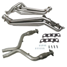 画像をギャラリービューアに読み込む, BBK 11-14 Ford Mustang GT 1-7/8in Full-Length Headers w/High Flow Cats - 304 Stainless Steel