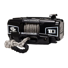 画像をギャラリービューアに読み込む, Superwinch 10000 LBS 12V DC 3/8in x 54ft Synthetic Rope Scorpion 10000SR Winch - Black Powdercoat