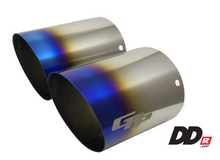 画像をギャラリービューアに読み込む, GReddy DD-R Burnt Titanium Tips L=150mm (Pair)