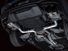 画像をギャラリービューアに読み込む, AWE 2024 Ford Mustang GT Fastback S650 RWD SwitchPath Cat-Back Exhaust w/ Quad Diamond Black Tips
