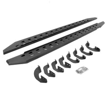画像をギャラリービューアに読み込む, Go Rhino 07-21 Toyota Tundra Crew Max 4DR RB20 Slim Running Boards Kit (Incl. Brackets) - Tex. Blk