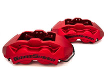画像をギャラリービューアに読み込む, GrimmSpeed 02-21 Subaru WRX/STI 4-Piston Brake Caliper Kit - Red (For 340mm Rotor)