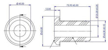 画像をギャラリービューアに読み込む, SuperPro 07-18 Chevrolet Silverado 1500 2WD Front Lower Control Arm Bushing Kit - Inner Rearward