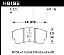 画像をギャラリービューアに読み込む, Hawk Performance ER-1 Motorsport Brake Pads