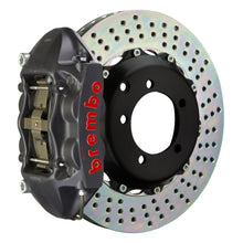 画像をギャラリービューアに読み込む, Brembo 07-15 TT 3.2L/09-15 TTS/12-13 TT RS Rr GTS BBK 4 Pist Cast 328x28 2pc Rotor Drilled-Black HA