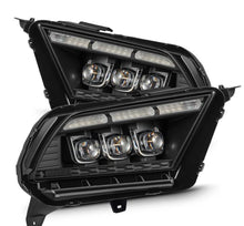 画像をギャラリービューアに読み込む, AlphaRex 10-12 Ford Mustang NOVA-Series LED Projector Headlights Blk w/Activ Light &amp; Seq.Sig /SB DRL