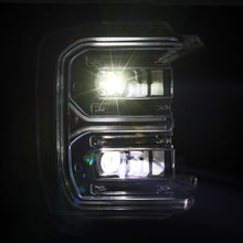 画像をギャラリービューアに読み込む, AlphaRex 23-26 Ford F-250 SD LUXX LED Proj Headlights Blk w/Activ Light/Seq Signal/Switchback