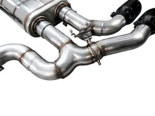 画像をギャラリービューアに読み込む, AWE Tuning 20-25 BMW X3 M/M Comp (F97) AWD SwitchPath Axle-Back Exhaust - Diamond Black Tips