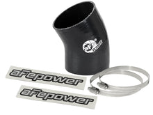 画像をギャラリービューアに読み込む, aFe Magnum FORCE Intake Coupling Kit (3 IN ID x 30 Deg.) Elbow Coupler - Black