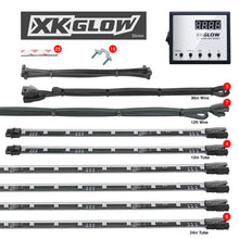 画像をギャラリービューアに読み込む, XK Glow 3 Million Color XKGLOW LED Accent Light Car/Truck Kit 8x24In + 4x12In Tubes