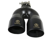 画像をギャラリービューアに読み込む, aFe Takeda 2.5in 304 Stainless Steel Clamp-on Exhaust Tip Driver Side 2.5in Inlet 4inDual-Black