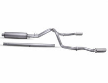 画像をギャラリービューアに読み込む, Gibson 19-23 Silverado/GMC Sierra 1500 5.3L Crew Cab Cat-Back Dual Extreme Exhaust