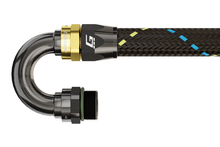 画像をギャラリービューアに読み込む, GReddy AN10 180 DEGREE ORB MALE BLACK/GOLD ANODIZED