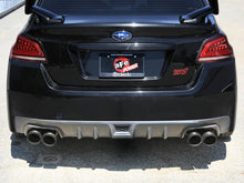 画像をギャラリービューアに読み込む, aFe Subaru WRX/STi 15-21 H4-2.0/2.5L Takeda 3in to 2-1/2in Stainless Cat-Back Exhaust Crbn Fiber Tip