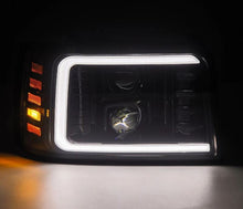 画像をギャラリービューアに読み込む, AlphaRex 92-96 Ford F-Series/Bronco PRO-Series Proj Headlights Alpha-Blk w/Seq. Sig &amp; DRL