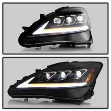 画像をギャラリービューアに読み込む, Spyder Apex 11-13 Lexus IS 250/350 Factory Xenon/HID Model Only High-Power LED Module Headlights