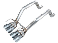 画像をギャラリービューアに読み込む, AWE Tuning 05-07 C6 Chevrolet Corvette 6.0L Track Edition Axle-Back Exhaust w/ Chrome Silver Tips