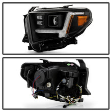 画像をギャラリービューアに読み込む, Spyder Signature 14-21 Toyota Tundra SR/SR5 Projector Headlights - Black (PRO-YD-TTU14V2SI-SBSEQ-BK)