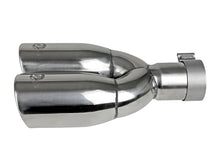 画像をギャラリービューアに読み込む, aFe MACH Force-Xp Universal Exhaust Tip 2-1/2 IN Inlet x 3-1/2 IN Outlet X 12 IN L